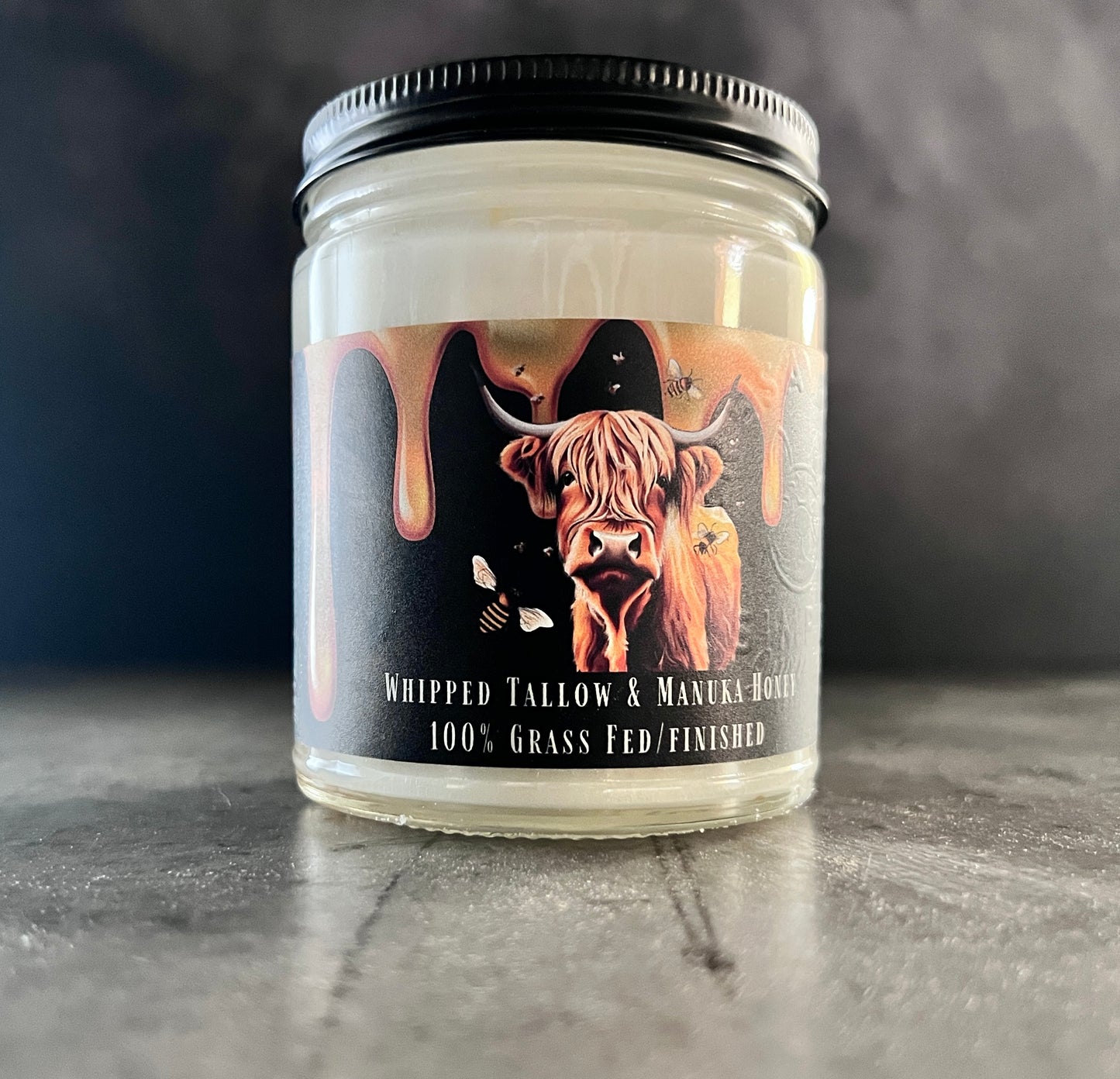 Tallow - Whipped Balm made with 100 Percent Grass Fed/Finished Beef Tallow and infused with our cult classic Ms. Laundy's Oil