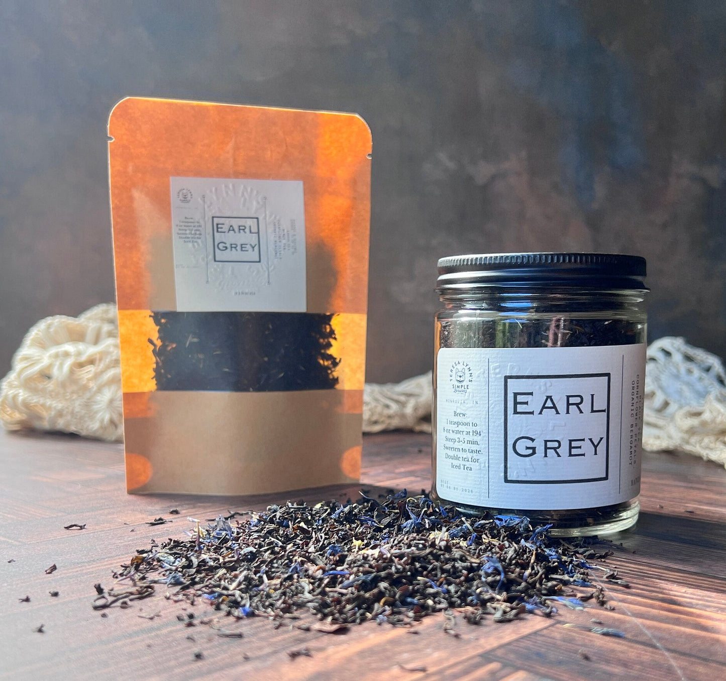 Earl Grey - Loose Leaf Tea - The Preachers Daughter Candle Co