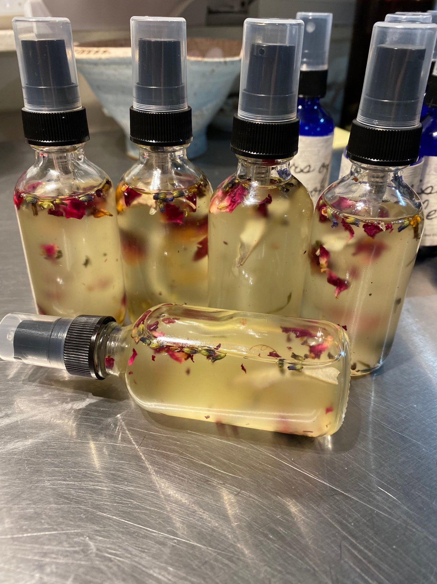 Anointing oil, Choose from: Protection, Calling Back, Love + Money, Self Care Intention Oil - The Preachers Daughter Candle Co