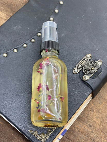 Anointing oil, Choose from: Protection, Calling Back, Love + Money, Self Care Intention Oil - The Preachers Daughter Candle Co