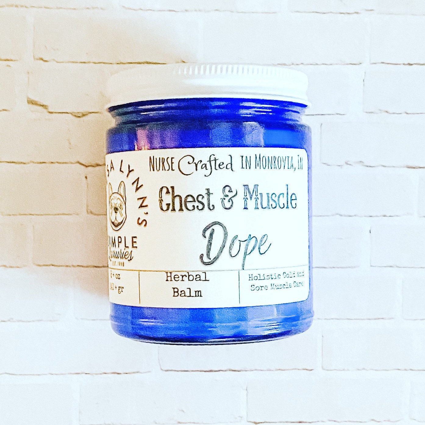 Chest and Muscle Dope, herbal support cream - The Preachers Daughter Candle Co
