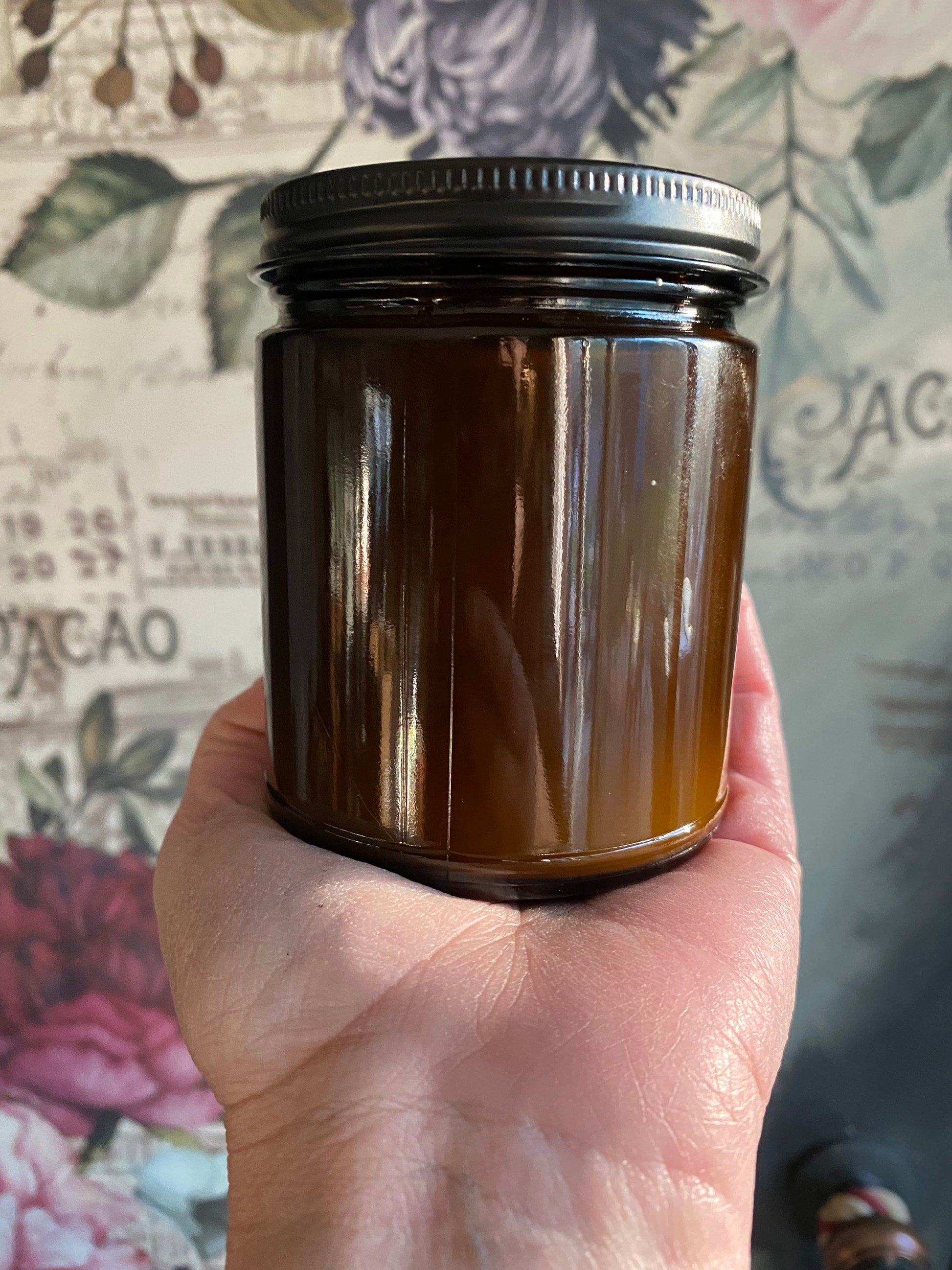 Digestion, wooden wick, aromatherapy candle, soy wax candle, brown jar, self care, holistic health, nausea, essential oil, phthalate free - The Preachers Daughter Candle Co