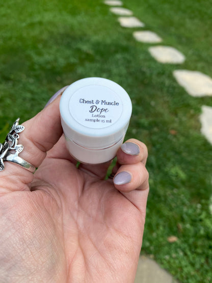 Chest and Muscle Dope, herbal support cream - The Preachers Daughter Candle Co