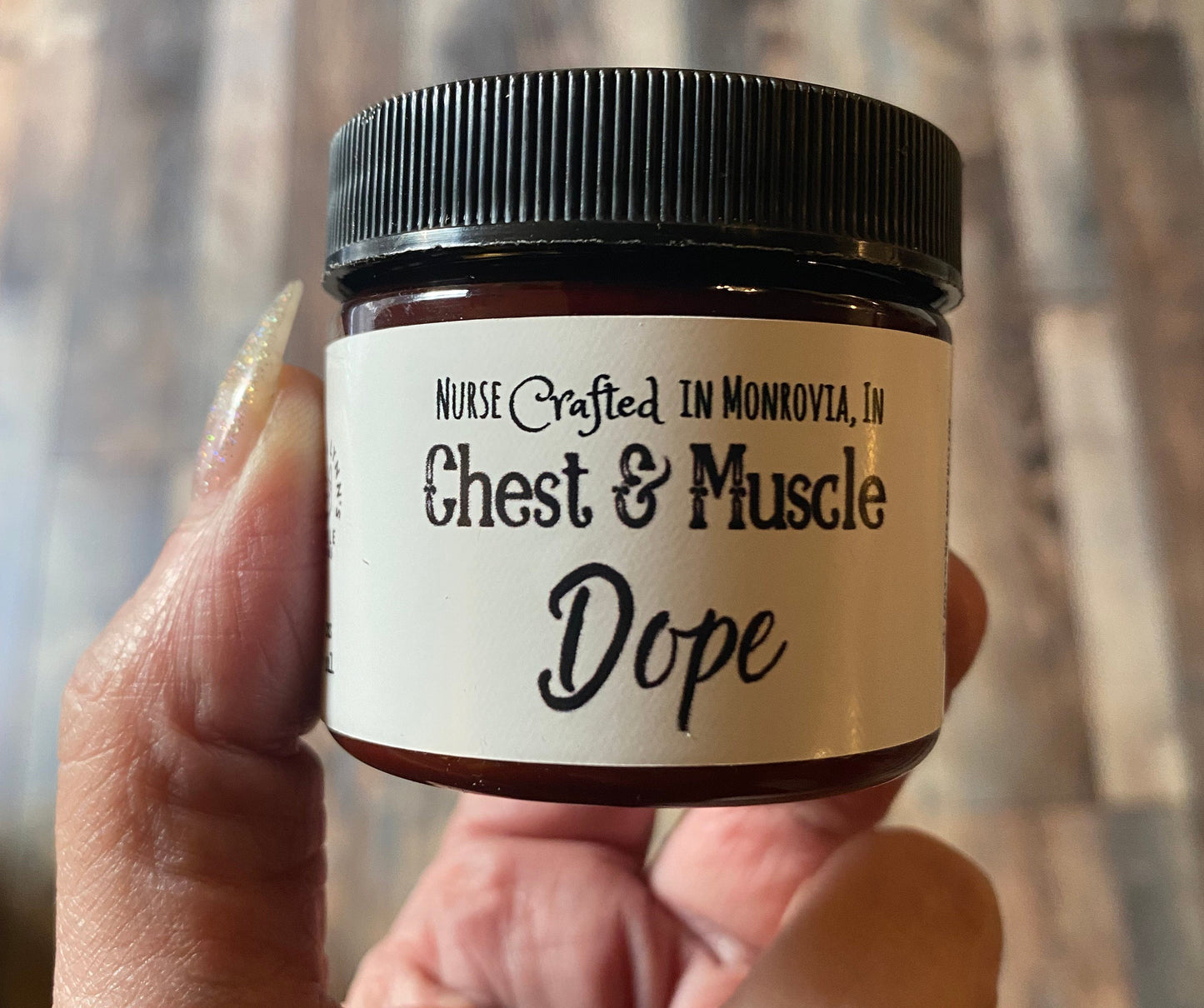 Chest and Muscle Dope, herbal support cream - The Preachers Daughter Candle Co