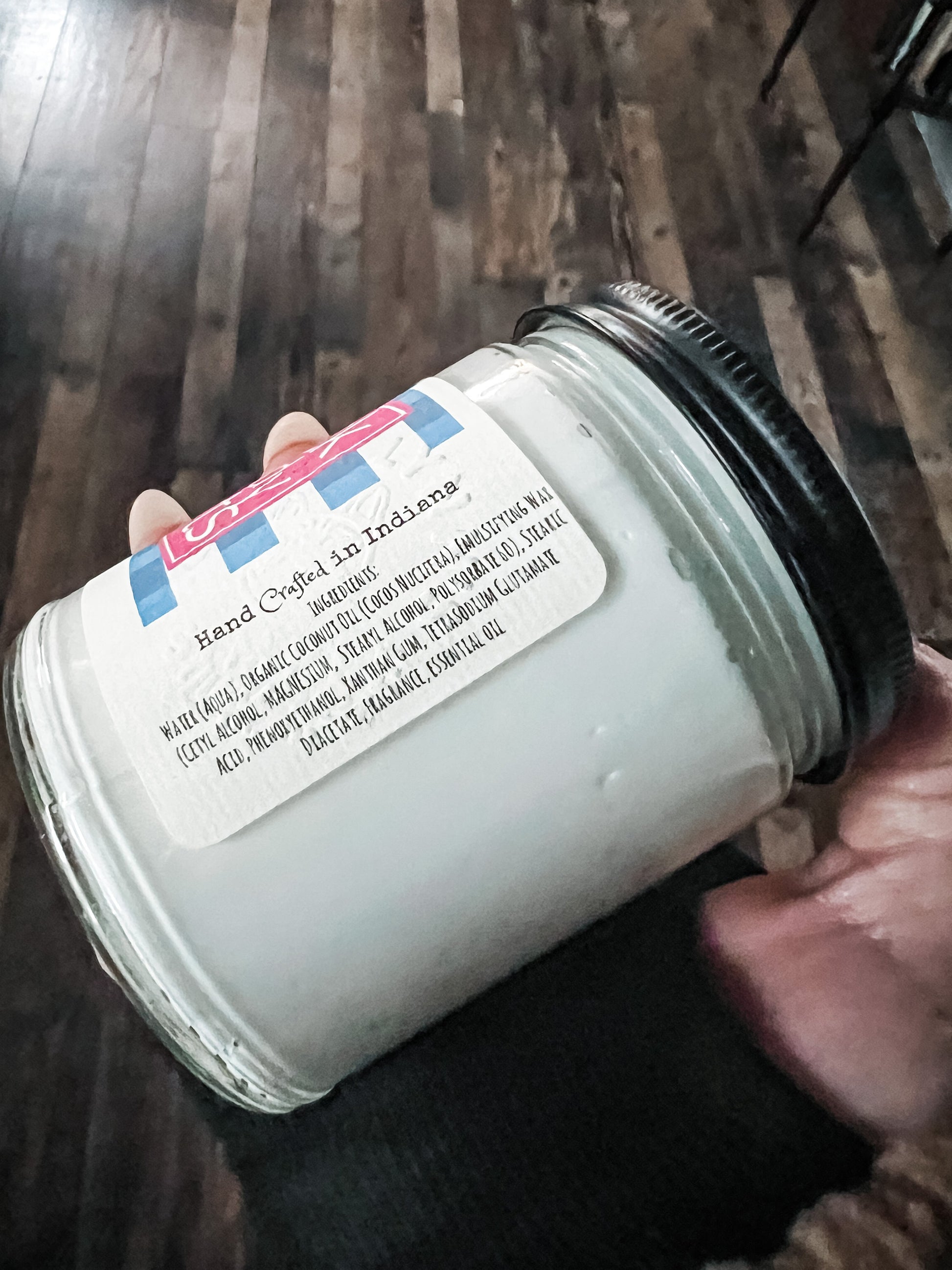 Back and Body Hurts, non-medicated herbal massage cream, Magnesium, Lavender, Self Care Cream, Glass container - The Preachers Daughter Candle Co