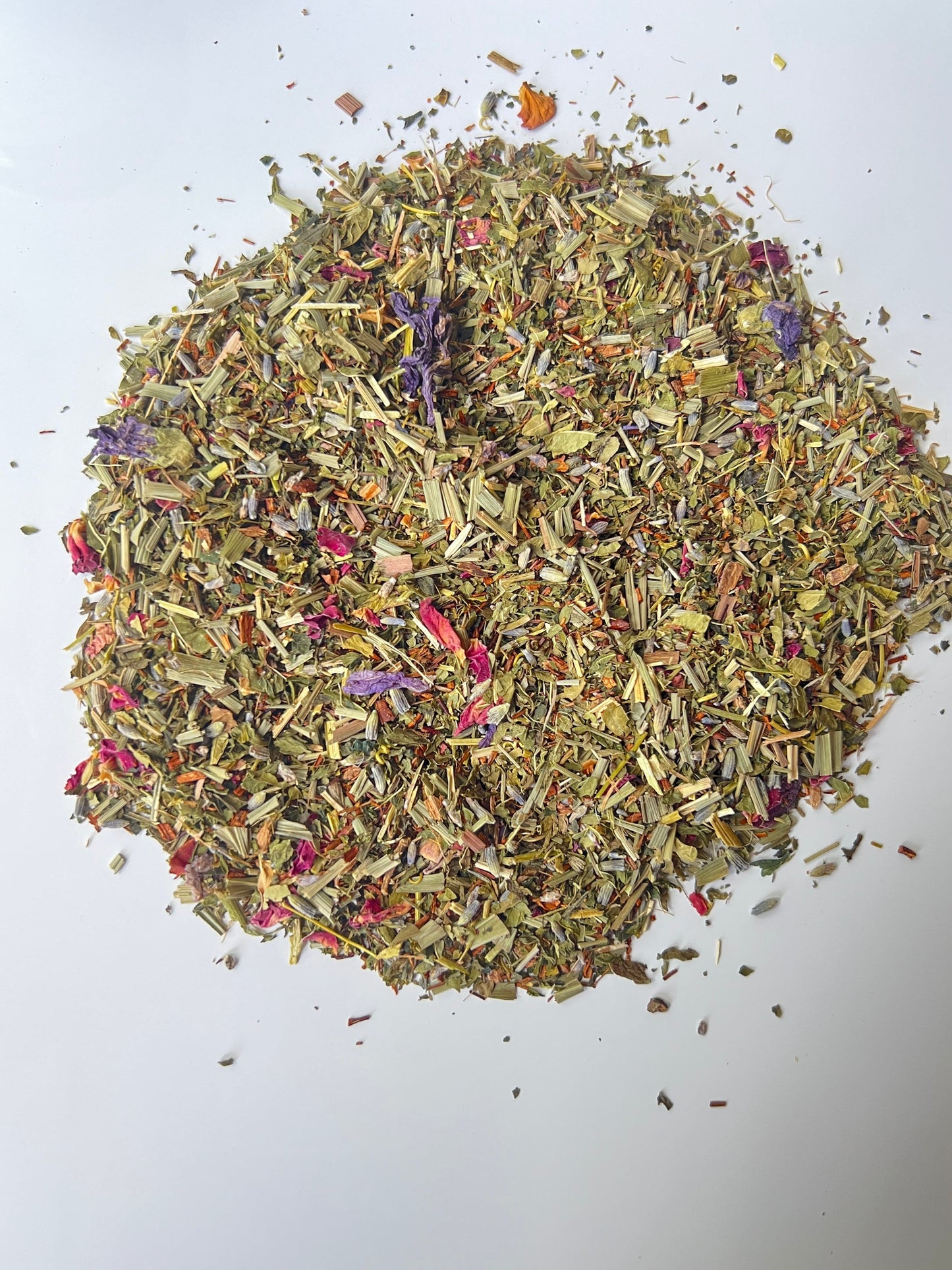 Headache - Soothing Herbal Tea for Headache Relief with Nettle and Rose Petals - The Preachers Daughter Candle Co